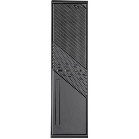 Silverstone Milo 12 Mini-Tower-Gehäuse (schwarz | 2x USB-A | 1x USB-C)