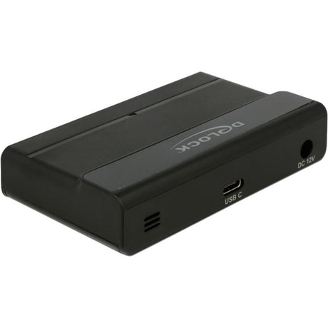 Delock externer USB 3.2 gen 2 4 Port Hub 10Gbps USB Hub (schwarz)