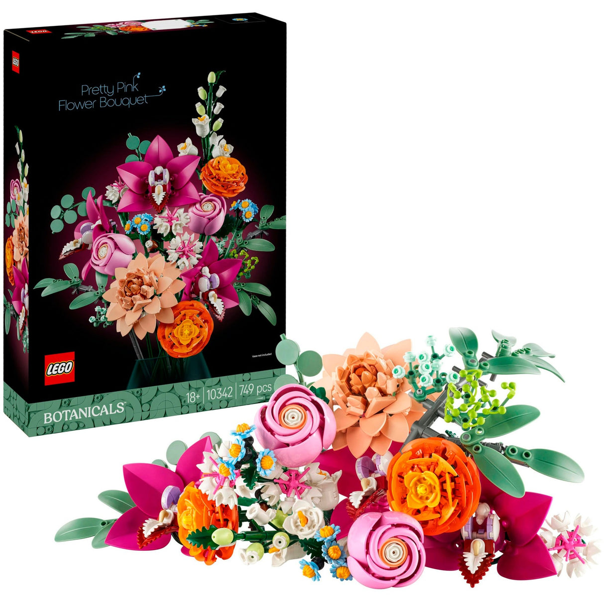 Lego Botanicals 10342 Rosa Blumenstrauß