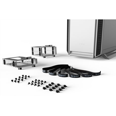 Ruhig sein! Silent Base 802 Midi-Tower-Gehäuse (weiß | 2x USB-A | 1x USB-C)