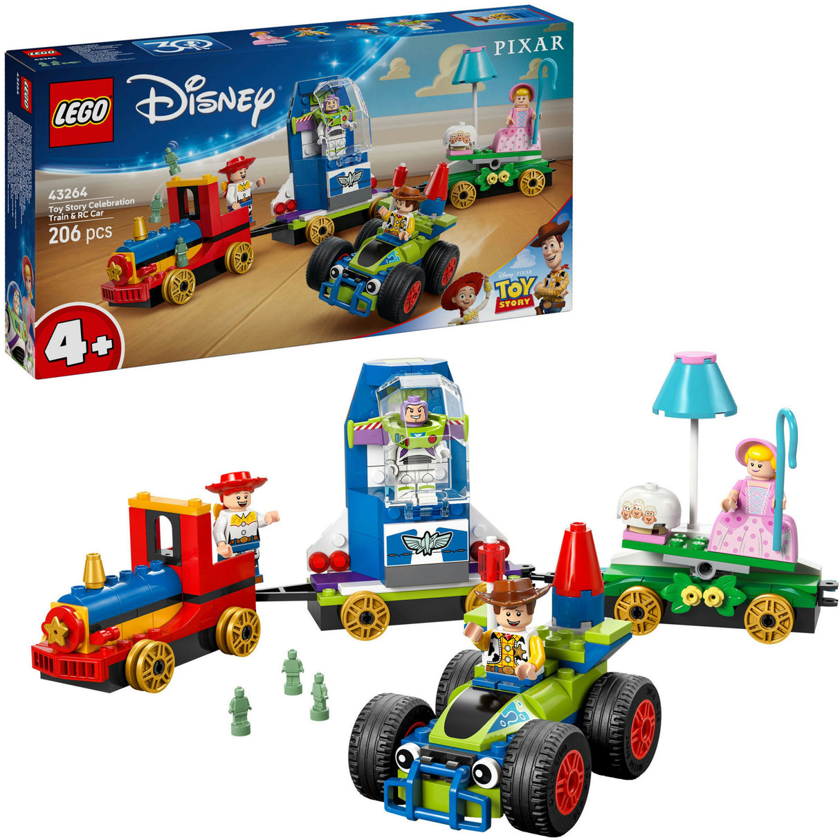 Lego Disney 43264 Toy Story Celebration Train RC-Auto