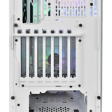Thermaltake view 300 mx midi tower behuizing (wit | 2x usb-a | 1x usb-c | rgb | window)
