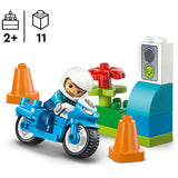 Lego Duplo 10471 blaues Polizeimotorrad