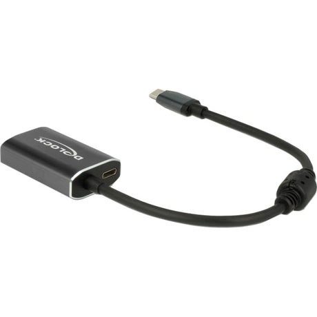 Delock USB-C (männlich) > HDMI (weiblich) Adapter (dunkelgrau, 0,2 Meter, 4k 60hz)