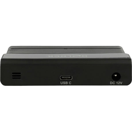 Delock externer USB 3.2 gen 2 4 Port Hub 10Gbps USB Hub (schwarz)