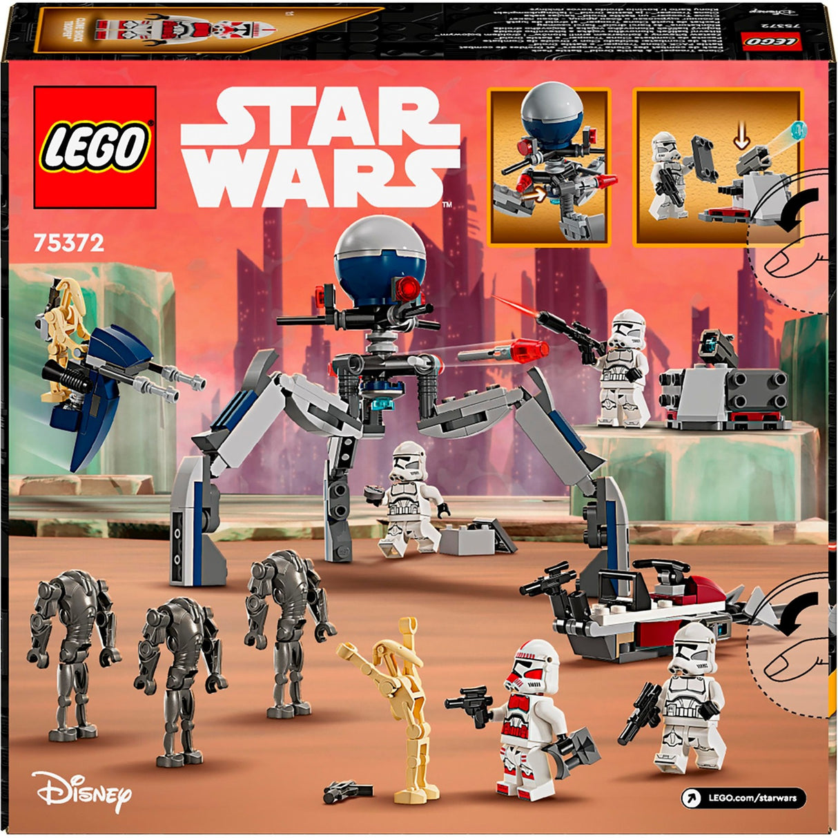 Lego Star Wars Clone Trooper™ Battle Droid™ Battle Pack – 75372