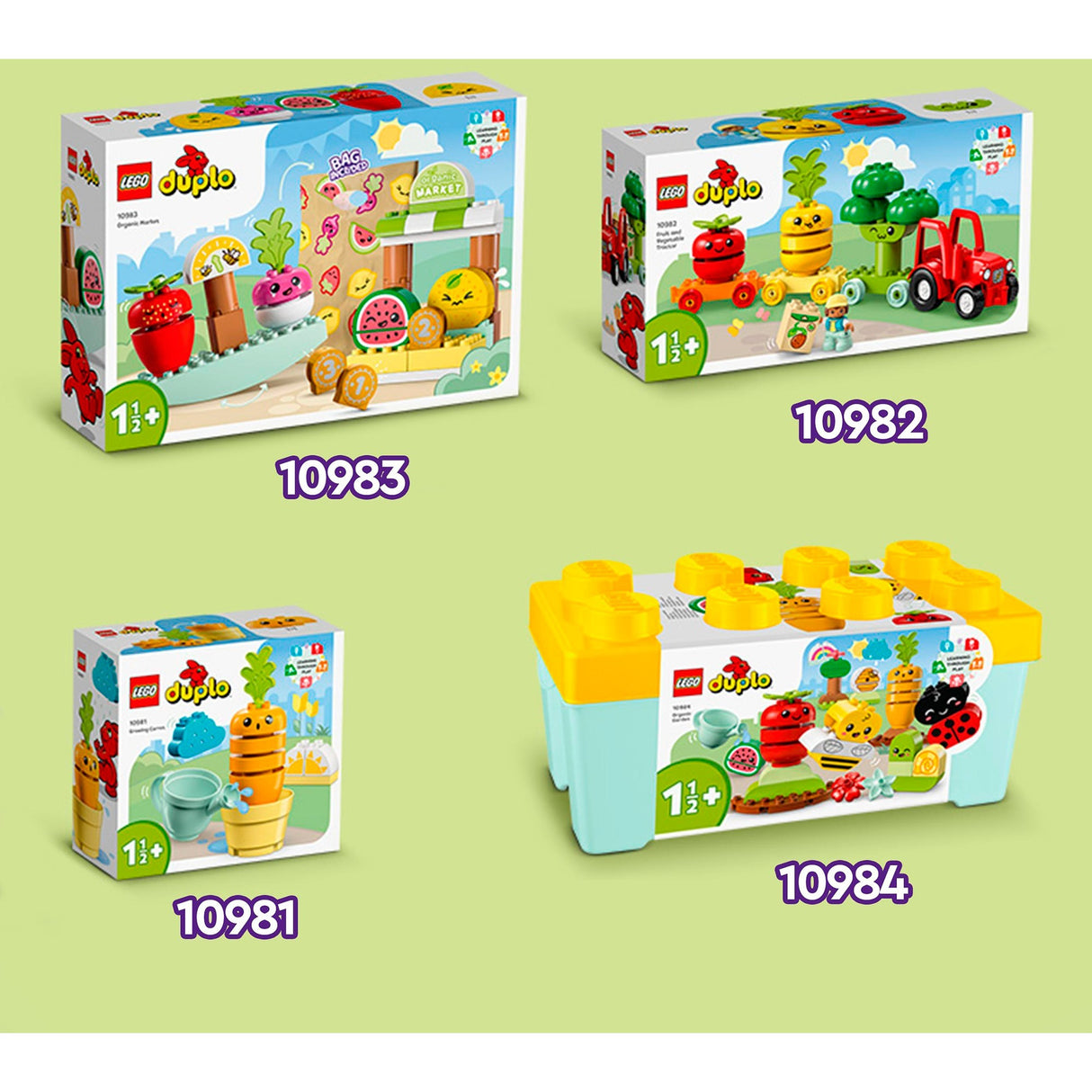 Lego Duplo – Biomarkt-Bauspielzeug (10983)
