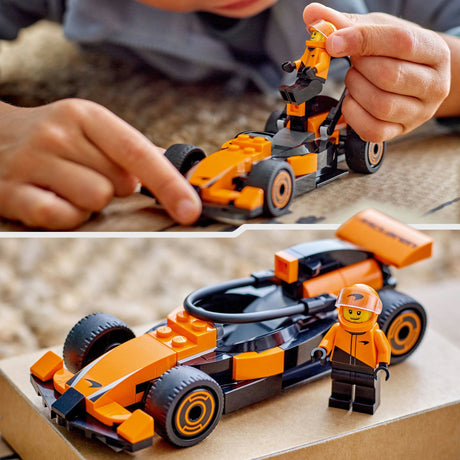 Lego City 60442 F1-Fahrer mit McLaren-Rennwagen