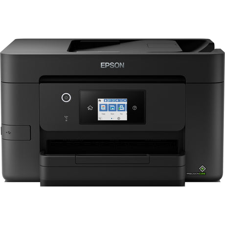 Epson Workforce Pro WF-3820DWF All-in-One-Tintenstrahldrucker mit Faxfunktion (Schwarzweiß, Scannen, Kopieren, Faxen, LAN, WLAN)