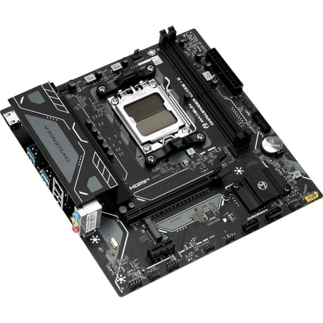 Maxsun MS-Challenger B850M-K Sockel AM5 Mainboard (schwarz, RAID, GB-LAN, Sound, µATX)