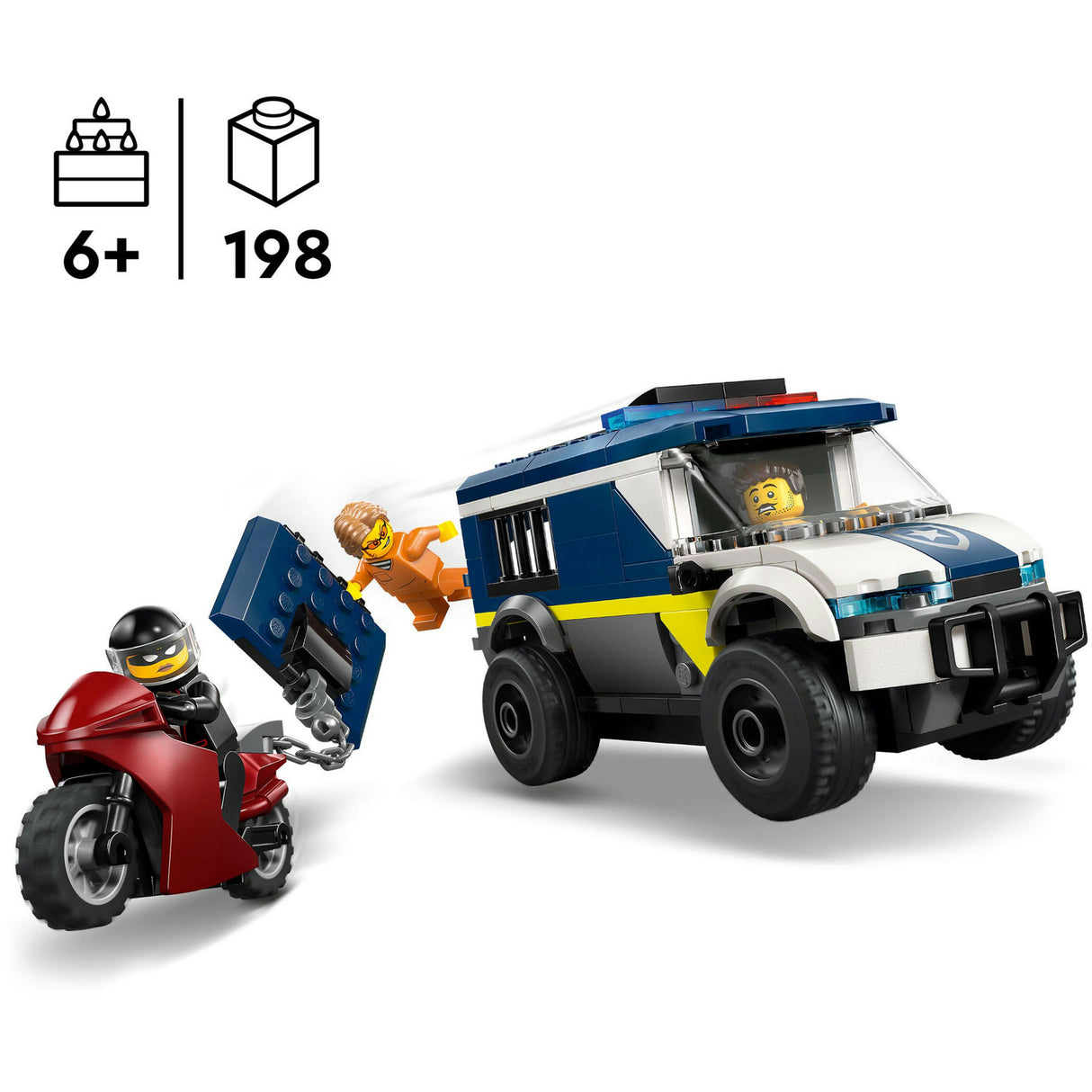Lego City 60479 Polizei-Gefangenentransport