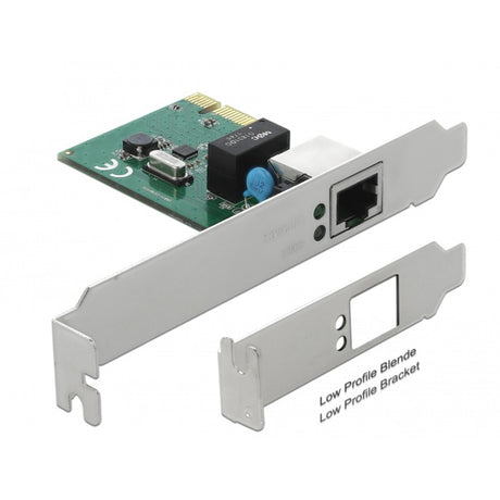 Delock PCIe Karte 1x Gigabit LAN Netzwerkadapter