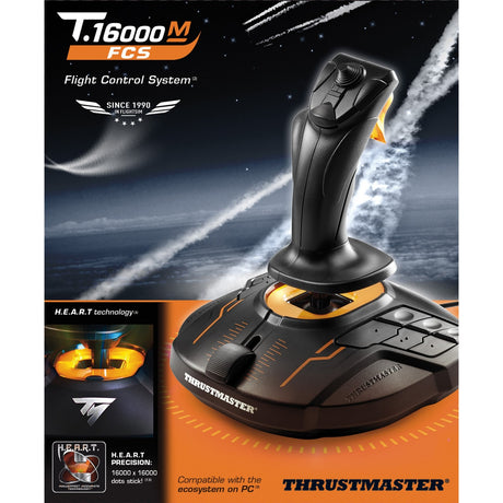 Thrustmaster t.16000m fcs Joystick (schwarz orange, PC)