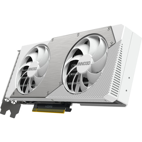 Inno3d Geforce RTX 5070 Twin x2 OC weiße Grafikkarte (weiß, DLSS 4, 3x Display Port, 1x HDMI 2.1)