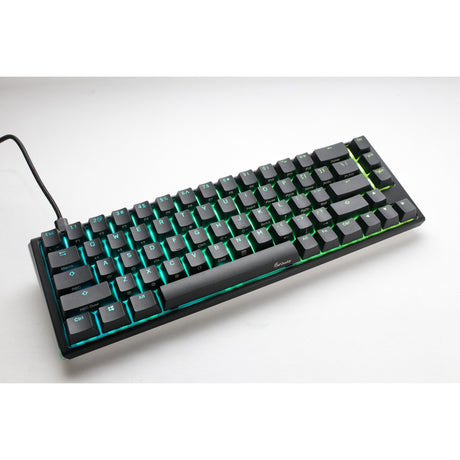 Ducky One 3 Classic SF RGB mechanische Tastatur (Schwarz, US-Layout (QWERTY), Cherry MX Brown, 65 %, RGB-LEDs, Double-Shot PBT, Hot-Swap-fähig, Quack-Mechanik)