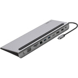 Belkin Connect 11-in-1-USB-C-Hub-Dockingstation (Silber-Schwarz)