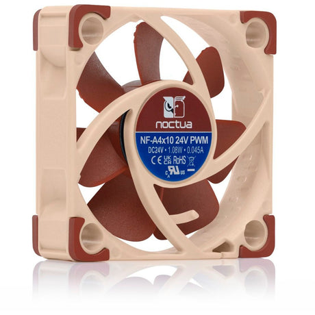 Noctua nf-a4x10 24v pwm Gehäuselüfter (braun, 40 x 40 x 10 mm)