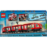 Lego City 60423 Straßenbahn und Bahnhof