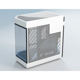Hyte y60 Midi-Tower-Gehäuse (weiß schwarz | 3x USB-A | gehärtetes Glas)