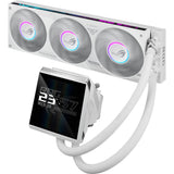 Asus ROG Strix LC IV 360 ARGB LCD-Wasserkühlung (Weiß, 4-Pin-PWM)