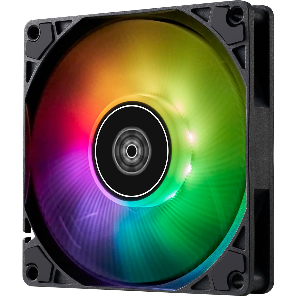 Silverstone Air Slimmer 90 ArGB Gehäuselüfter (schwarz, 92 x 92 x 15 mm, PWM)