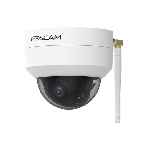 Foscam D4Z Dualband-WLAN-PTZ-Überwachungskamera (weiß, 4 MP)