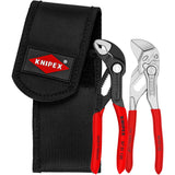 Knipex Minizangen-Set im Werkzeuggürtel (rot schwarz)