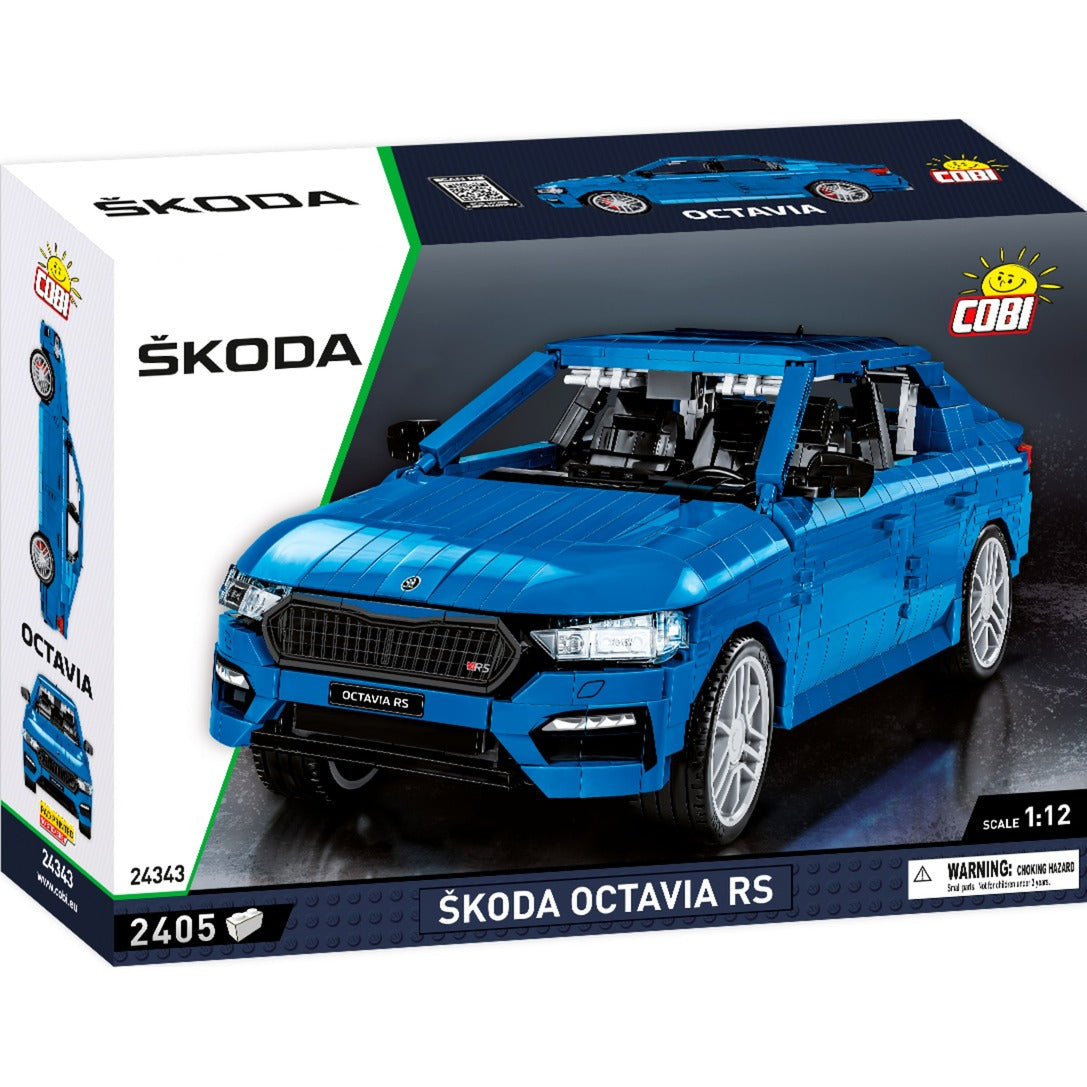 Cobi škoda octavia rs constructiespeelgoed (schaal 1:12)