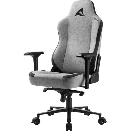 Sharkoon Skiller SGS40 Stoff-Gaming-Stuhl (grau schwarz)