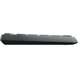 Logitech mk235 Wireless-Desktop-Set (schwarz, US-internationales Layout (QWERTY))