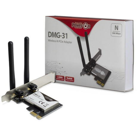 Inter-Tech DMG-31 Wireless-N PCIe-Adapter WLAN-Adapter