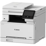 Canon i-sensys mf664cdw all-in-one kleurenlaserprinter (grijs zwart, kopie, scan, usb, lan, wlan)