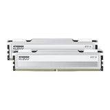 Klevv 32 gb ddr5-5600 (2x 16 gb) kit werkgeheugen (wit, kd5agu880-56k300f, fit v, xmp 3.0, expo)