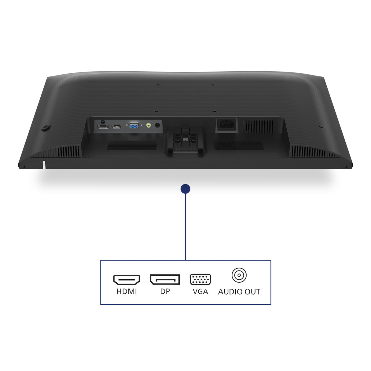 Philips 27e1n1200a 00 27 monitor (zwart, vga, hdmi, displayport, audio, 120 hz)