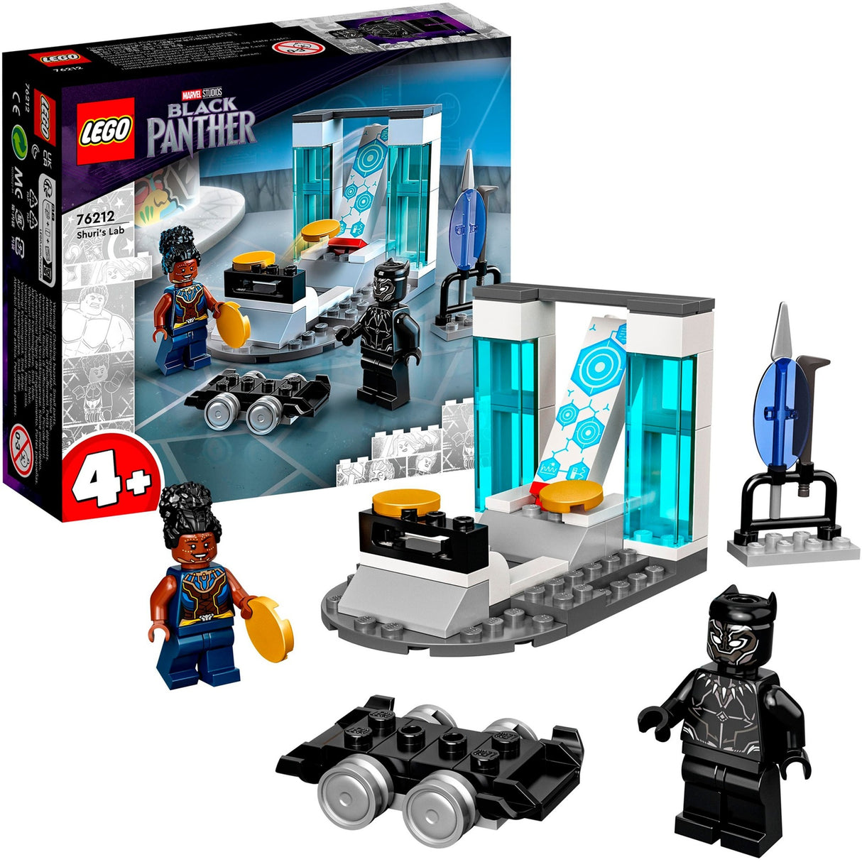 Lego Marvel – Shuris Labor-Konstruktionsspielzeug (76212)