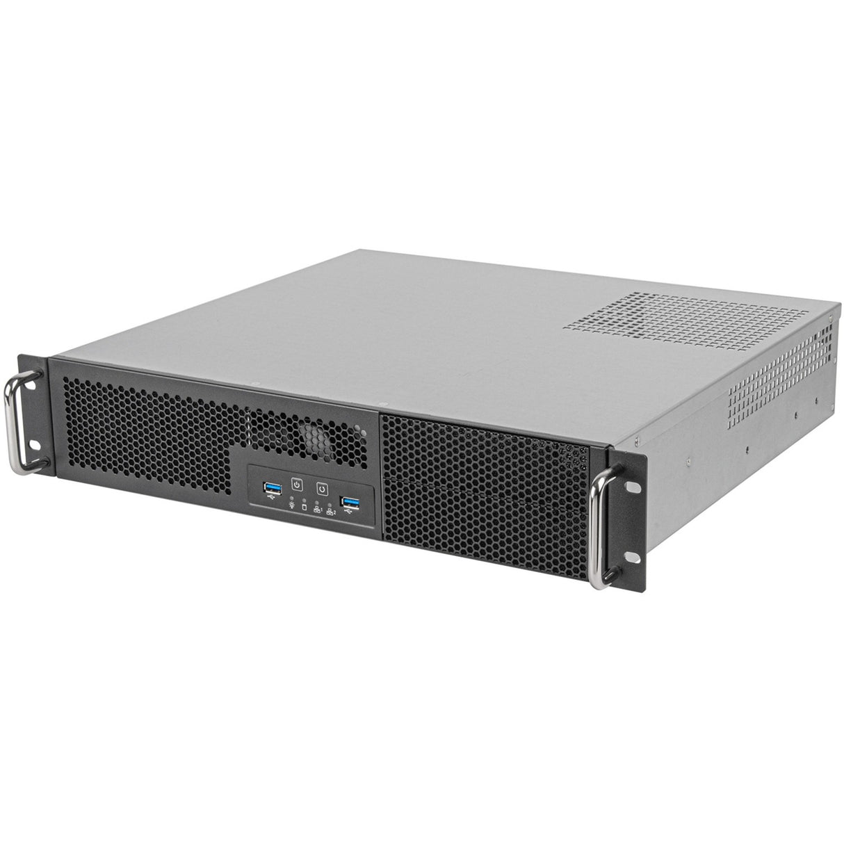 Silverstone SST-RM23-502-Mini-Rack-Gehäuse (schwarz)