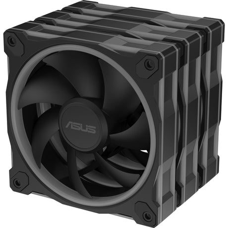 Asus Prime Mr120 ArGB Lüfter – Dreierpack Gehäuselüfter (schwarz, 3 Stück, 120 x 120 x 28 mm, 3 Stück)