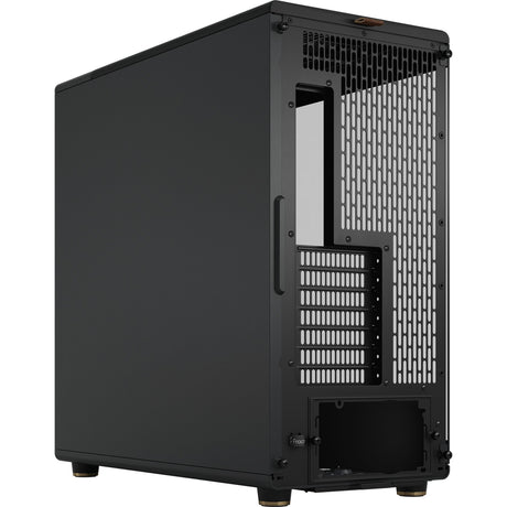 Fractal Design North XL Midi-Tower-Gehäuse (schwarze Holzfarbe | 2x USB-A | 1x USB-C | gehärtetes Glas)