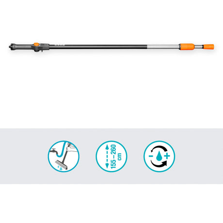 Gardena Cleansystem Teleskopstiel M - XL, für entlegenere Orte (18804-20)