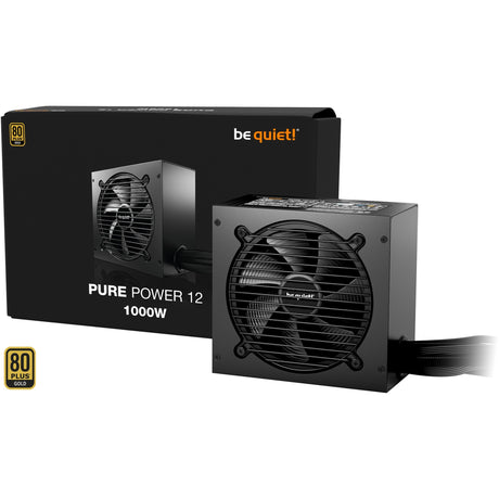 Ruhig sein! Pure Power 12 1000 Watt Netzteil (schwarz, 3x PCIe)