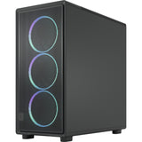 Fractal design epoch xl tg rgb midi tower behuizing (zwart | 2x usb-a | 1x usb-c | rgb | tempered glass)