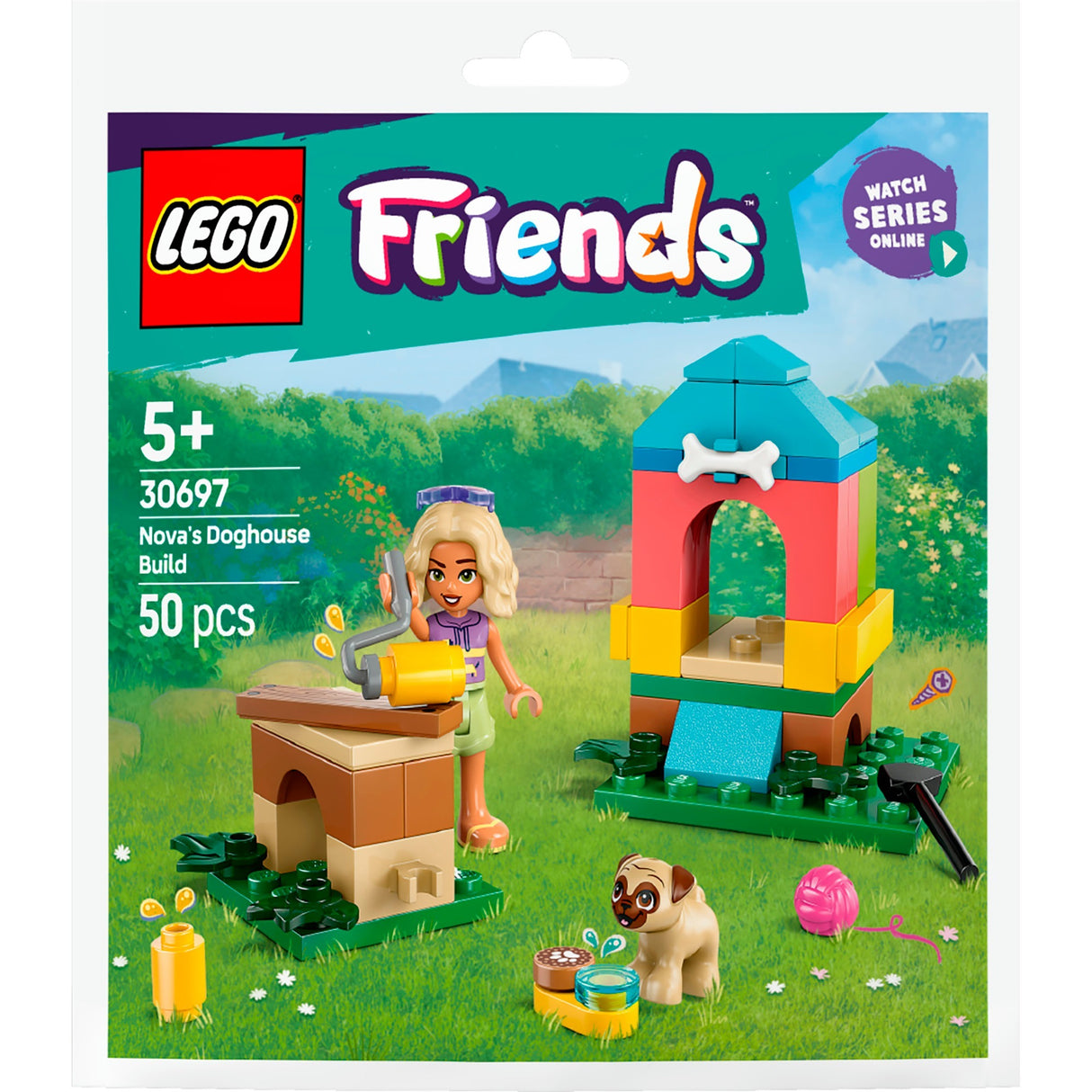 Lego 30697 Friends Bag Novas selbstgebaute Hundehütte | 10 Stück
