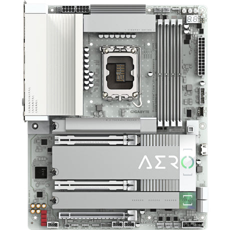 Gigabyte Z890 Aero G Sockel 1851 Mainboard (RAID, 2x 2,5GB LAN, Wi-Fi 7, BT, Sound, ATX)