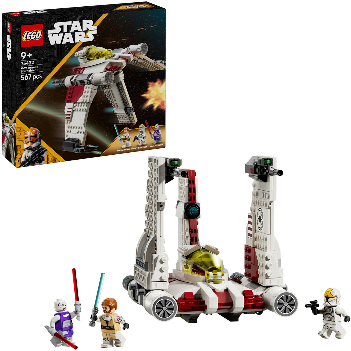 Lego Star Wars 75432 V-19 Torrent Starfighter