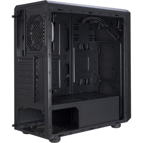Inter-Tech C-3 Saphir Midi-Tower-Gehäuse (schwarz | 3x USB-A | Fenster)