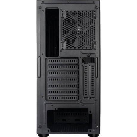 Silverstone Fara R1 v2 Midi-Tower-Gehäuse (schwarz | 3x USB-A | gehärtetes Glas)