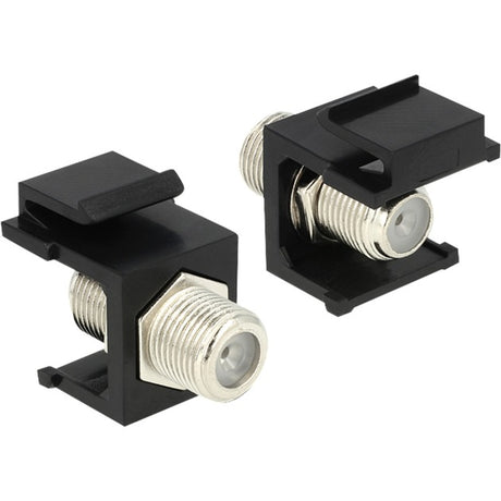 Delock Keystone Modul f Buchse > f Buchse Adapter (schwarz, 86350)