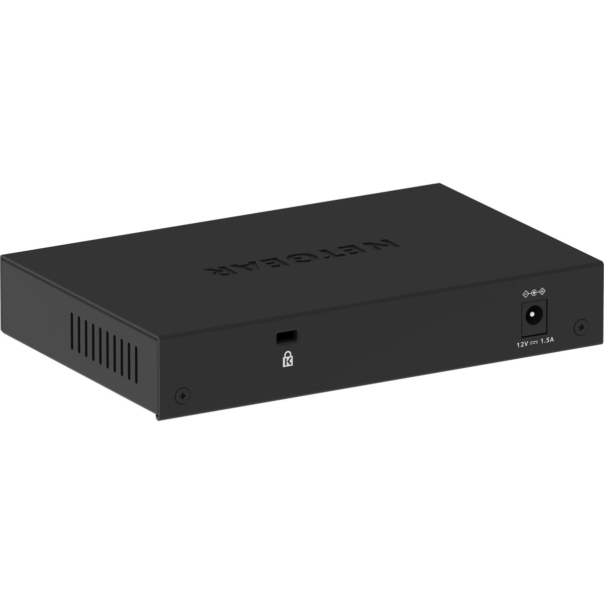 Netgear 8-Port Gigabit Ethernet Plus Switch (GS308EV4) (Schwarz)