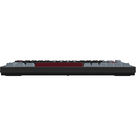 Montech Mkey Pro Darkness RGB mechanische Tastatur (schwarz, US-Layout (QWERTZ), Gateron G Pro braun, 75 %, Hot-Swap-fähig, RGB, Double-Shot PBT, USB-C | 2,4 GHz | Bluetooth 5.2)