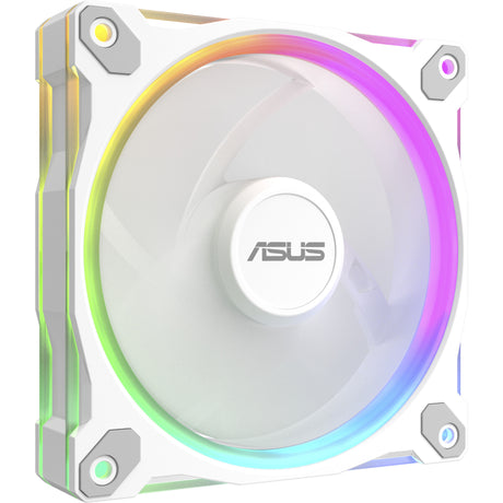 Asus Prime Mr120 ArGB Reverse Fan – Dreierpack Gehäuselüfter (weiß, 3 Stück, 120 x 120 x 28 mm, 3 Stück)